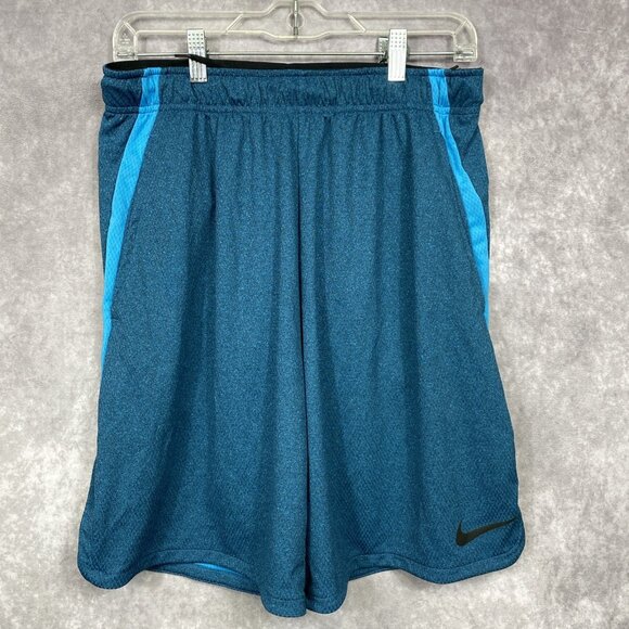 Nike Other - Nike Dri Fit Gym Shorts Men’s Medium Blue Athletic Work Out Fitness Run Swoosh